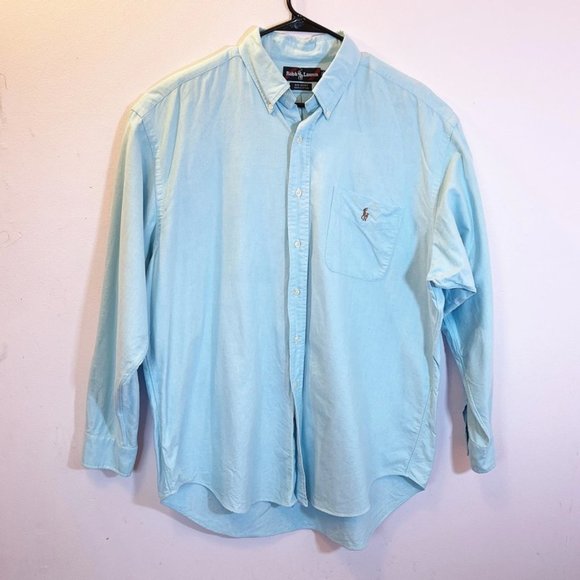 Ralph Lauren Button Down Shirt Man Large